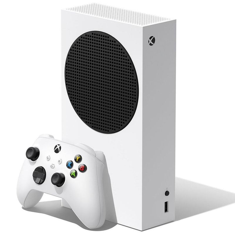 Console Xbox Series S 512GB + Controle Sem Fio - Branco - Mobcom