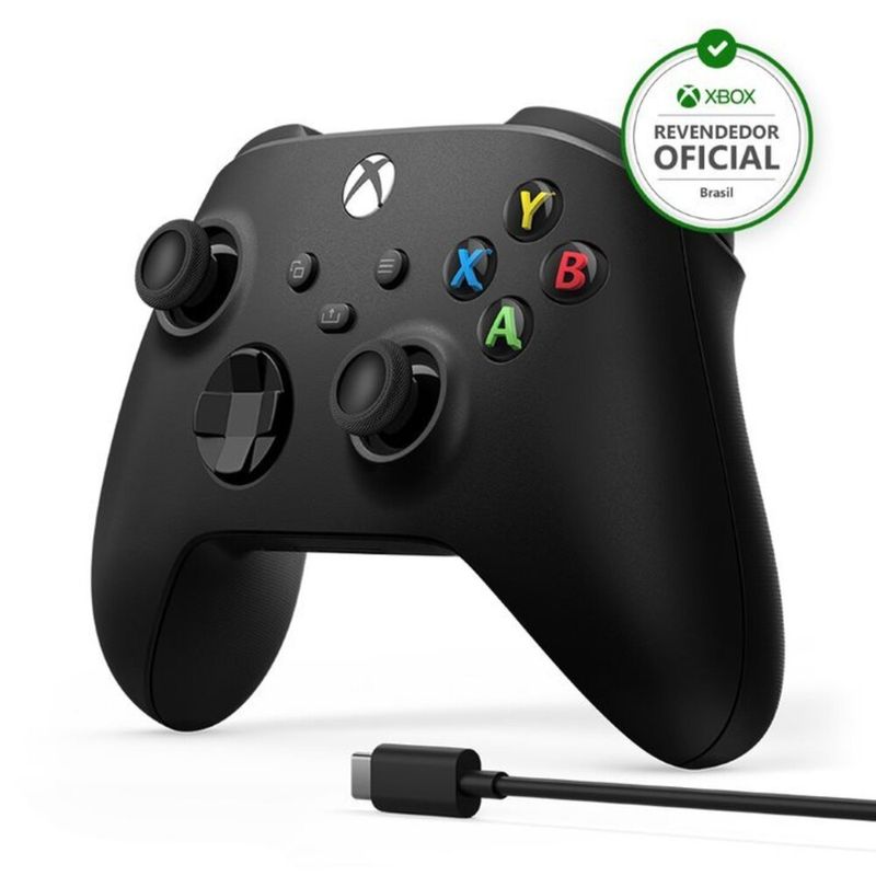 Console Xbox Series S 512GB + Controle Sem Fio - Branco - Mobcom