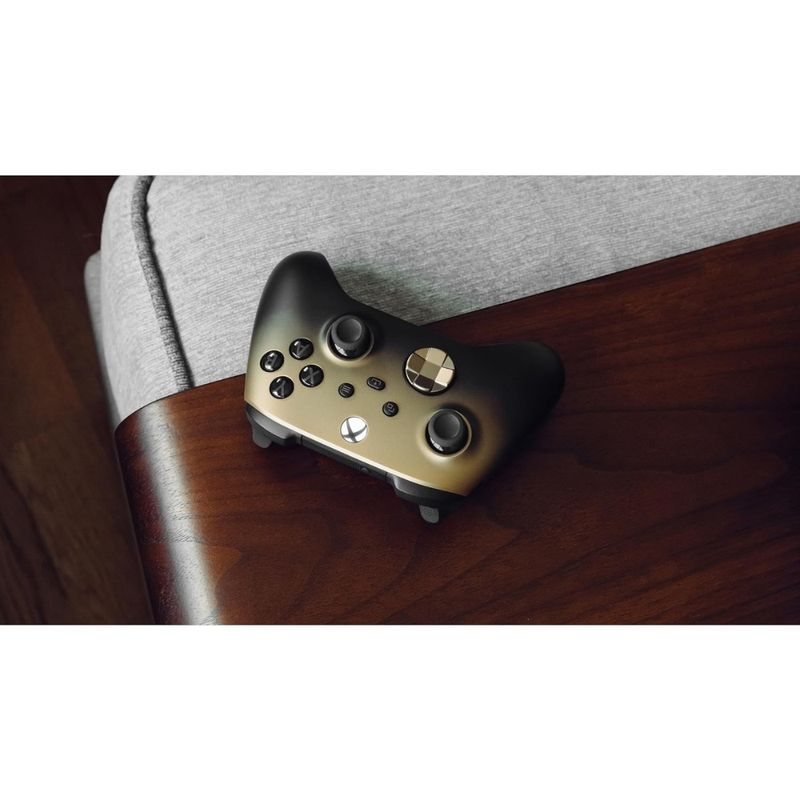 Comando Sem Fios Xbox - Gold Shadow Edição Especial